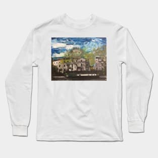 A View of Little Venice in Spring, London Long Sleeve T-Shirt